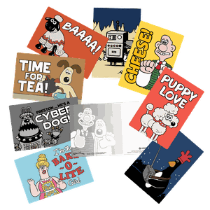 [Wallace & Gromit: Postcard Set: Eight Crackin' Characters (Product Image)]