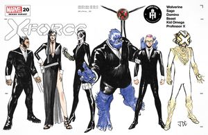 [X-Force #20 (Cassara Character Design Variant Gala) (Product Image)]