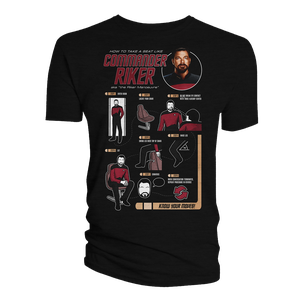 [Star Trek: The Next Generation: T-Shirt: The Riker Manoeuver (Product Image)]