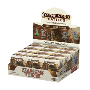[Pathfinder Battles: Miniatures Set: Fearsome Forces (Single Miniature Booster) (Product Image)]