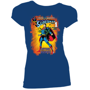 [Superman: Women's Fit T-Shirt: Superman #233 By Neal Adams (Product Image)]