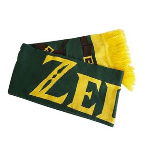 [Legend Of Zelda: Link's Knitted Scarf With Printed Straps (Product Image)]