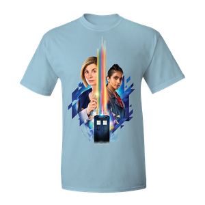 [Doctor Who: T-Shirt: Rainbow VWORP (Product Image)]