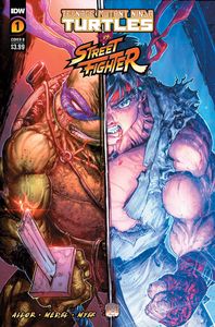 [Teenage Mutant Ninja Turtles Vs. Street Fighter #1 (Cover B Eastman) (Product Image)]