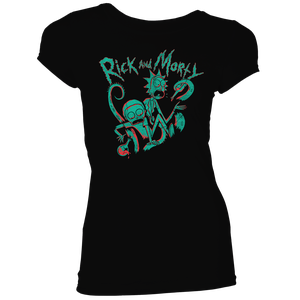 [Rick & Morty: Multiverse Collection: Women's Fit T-Shirt: Science Attack! (Product Image)]