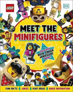 [LEGO: Meet The Minifigures: With Exclusive LEGO Rockstar Minifigure (Hardcover) (Product Image)]