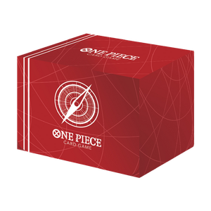 [One Piece: Card Game: Clear Card Case: Standard Red (Product Image)]