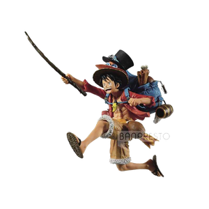 [One Piece: Three Brothers: PVC Statue: Monkey D. Luffy (Product Image)]
