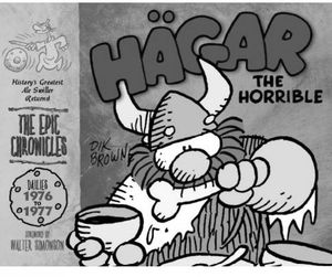 [Hagar The Horrible: The Epic Chronicles: Dailies 1976-77 (Hardcover) (Product Image)]