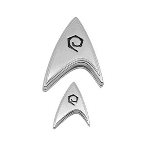 Star Trek Discovery Enterprise Operations Badge and Pin Set 