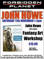 [John Howe signing Fantasy Art Workshop (Product Image)]