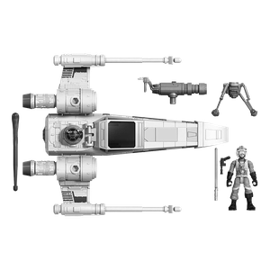 [Star Wars: Mission Fleet: Action Figure Playset: Luke Skywalker & X-Wing (Product Image)]