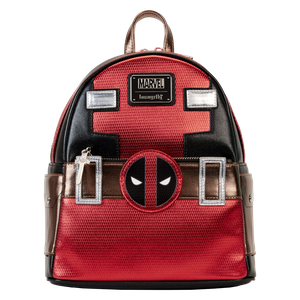 [Marvel: Metallic Collection Loungefly Cosplay Mini Backpack: Deadpool (Product Image)]