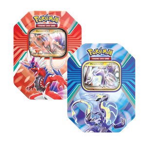 [Pokemon: Trading Card Game: Paldea Legends Tin (Koraidon/Miraidon) (Product Image)]