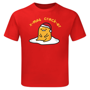 [Gudetama: Children's T-Shirt: X-Mas Crack-er (Product Image)]