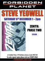 [Steve Yeowell Signing Zenith: Phase Two (Product Image)]