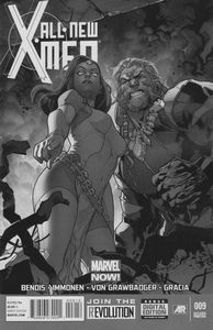 [All New X-Men #9 NOW! (2nd Printing Immonen Variant) (Product Image)]