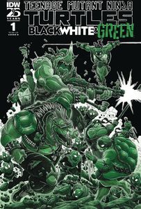 [Teenage Mutant Ninja Turtles: Black, White & Green #1 (Cover B Stokoe) (Product Image)]