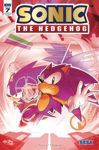[Sonic The Hedgehog #7 (Foil Cover) (SDCC 2018) (Product Image)]