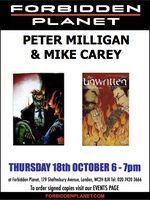 [Peter Milligan and Mike Carey Signing (Product Image)]