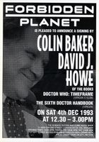 [Colin Baker and David J. Howe Signing (Product Image)]
