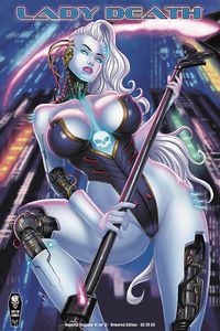 [Lady Death: Imperial Requiem #1 (Cover B Harrigan Armored) (Product Image)]