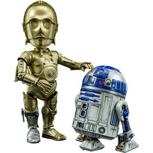 [Star Wars: Hybrid Metal Figuration Figure: C-3PO & R2-D2 (Product Image)]