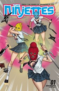 [The cover for The Ninjettes #1 (Cover A Leirix)]