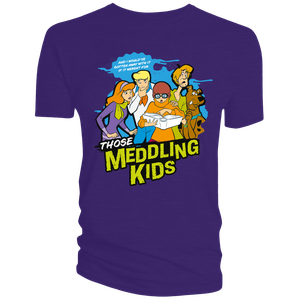 [Scooby-Doo: T-Shirt: Those Meddling Kids (Purple) (Product Image)]