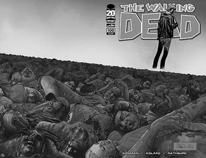 [The Walking Dead #100 (Cover H Charlie Adlard Wrap) (Product Image)]