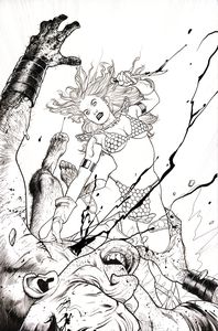 [Red Sonja: Empire Of The Damned #2 (Cover P Middleton Line Art Variant) (Product Image)]