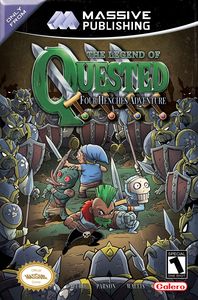 [Quested: The Four Henches Adventure: One-Shot (Cover C Video Game Homage) (Product Image)]