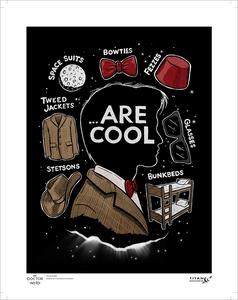 [Doctor Who: The 60th Anniversary Diamond Collection: Art Print: …Are Cool (Product Image)]