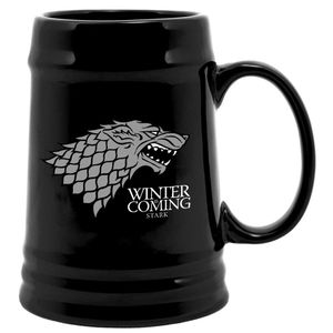 [Game Of Thrones: Stein: Stark (Black Ceramic Version) (Product Image)]