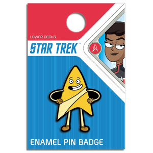 [Star Trek: Lower Decks: Enamel Pin Badge: Badgey (Product Image)]