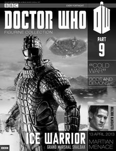 [Doctor Who: Figurine Collection Magazine #9 Ice Warrior (Product Image)]