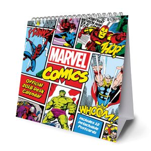 [Marvel Comics: 2018 Desk Easel Calendar (Product Image)]