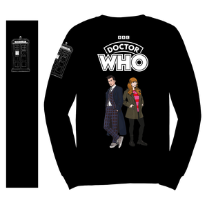[Doctor Who: Long Sleeve T-Shirt: The Doctor Returns (Forbidden Planet MCM Exclusive) (Product Image)]