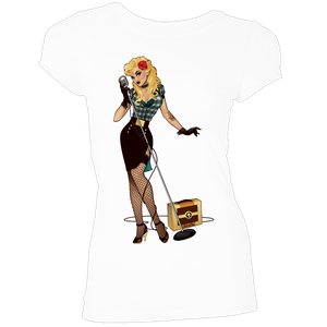 [DC Bombshells: Women's Fit T-Shirt: Black Canary			 (Product Image)]