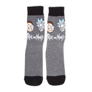 [Rick & Morty: Crew Socks: Faces (Product Image)]