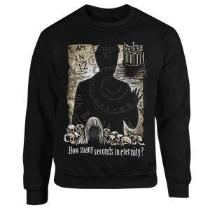 [Doctor Who: The 60th Anniversary Diamond Collection: Sweatshirt: "How Many Seconds In Eternity?" (Product Image)]