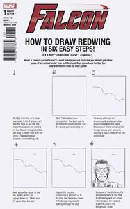[Falcon #1 (Legacy) (Zdarsky How To Draw Variant) (Product Image)]