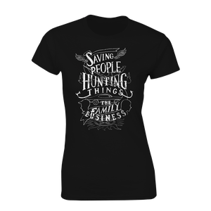 [Supernatural: Women's Fit T-Shirt: The Family Business (Product Image)]