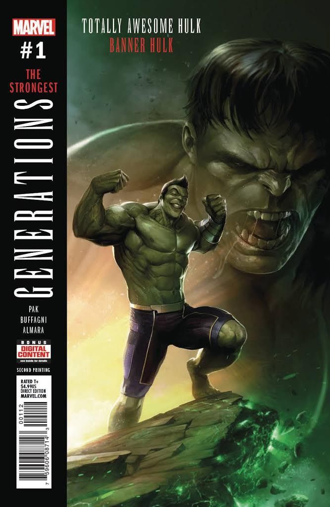 Totally Awesome Hulk #1 1st Print Comic SIGNED by Greg Pak Marvel