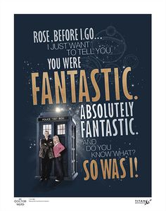[Doctor Who: The 60th Anniversary Diamond Collection: Art Print: Fantastic (Product Image)]