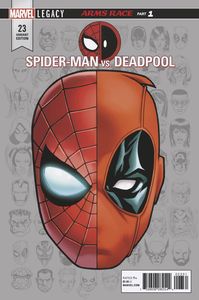 [Spider-Man/Deadpool #23 (McKone Legacy Headshot Variant) (Legacy) (Product Image)]