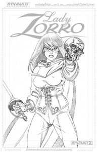 [Lady Zorro #3 10 Copy Linsner Art Board Incv (Product Image)]