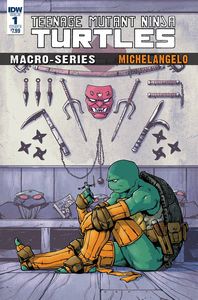 [Teenage Mutant Ninja Turtles: Macroseries Michelangelo (Cover B - Dialynas) (Product Image)]