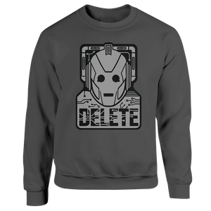 [Doctor Who: Flashback Collection: Sweatshirt: Cybermen Delete! (Product Image)]