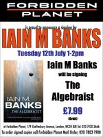 [Iain M Banks signing The Algebraist (Product Image)]